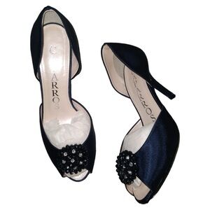 Caparos heels peep toe size 8.5B